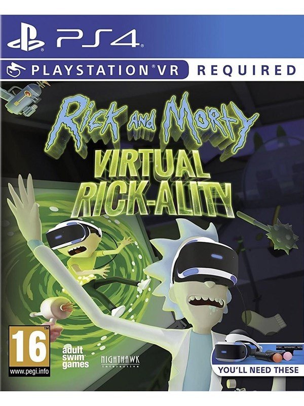 Rick Morty Virtual Rick-Ality (VR) - PlayStation 4 - Reality - Virtuel Virkelighed